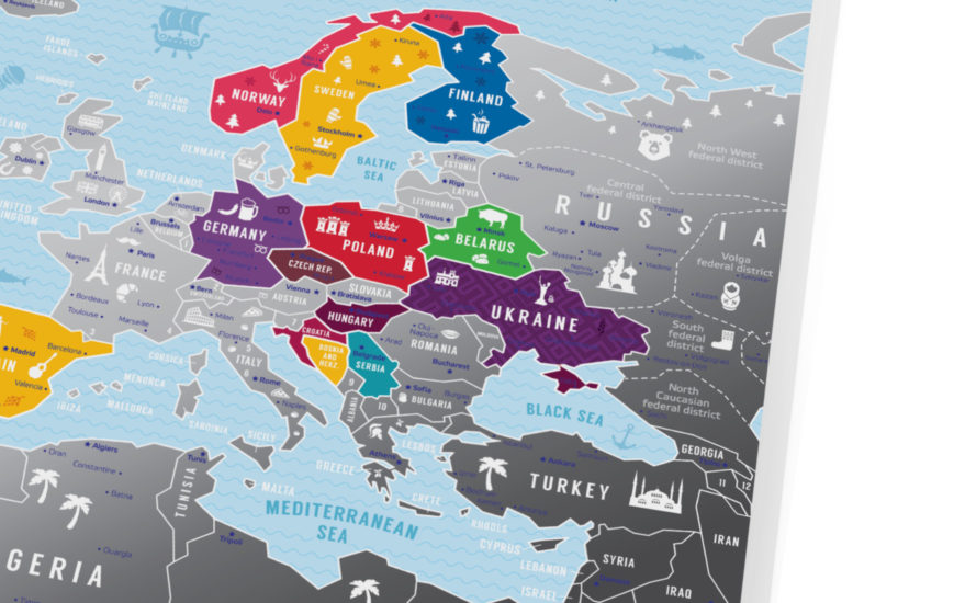 mapa silver europa